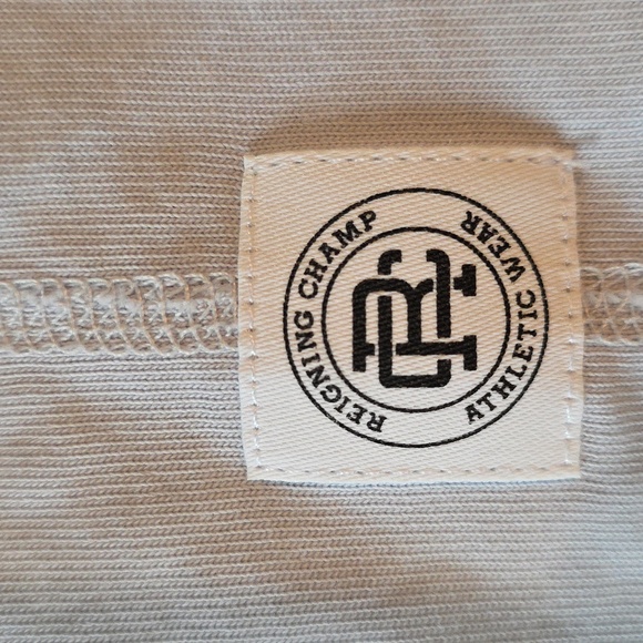 Reigning Champ - Midweight Jersey Long Sleeve - Ice Blue - Large - Picture 6 of 6